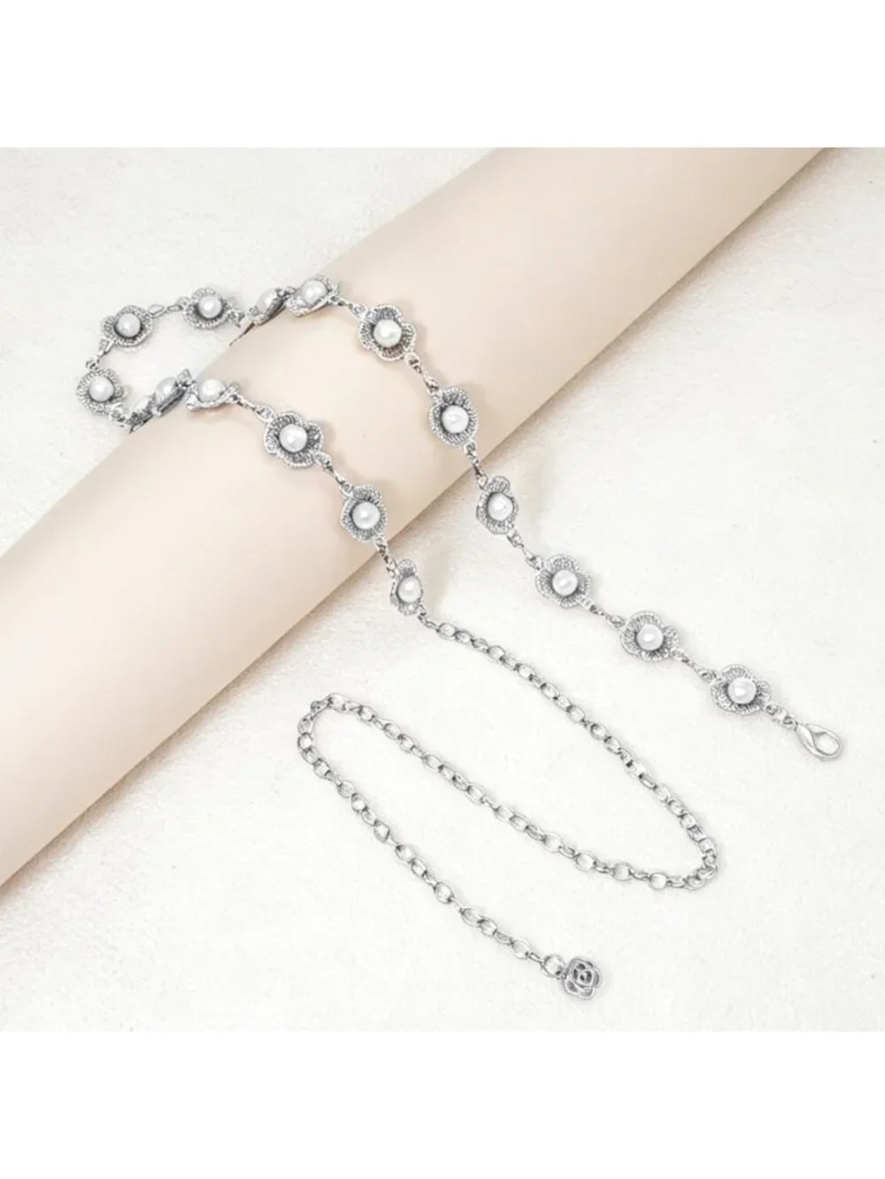Adjustable Metal Waist Chain Belt for Women - Gold & Silver Fashion Accessory
